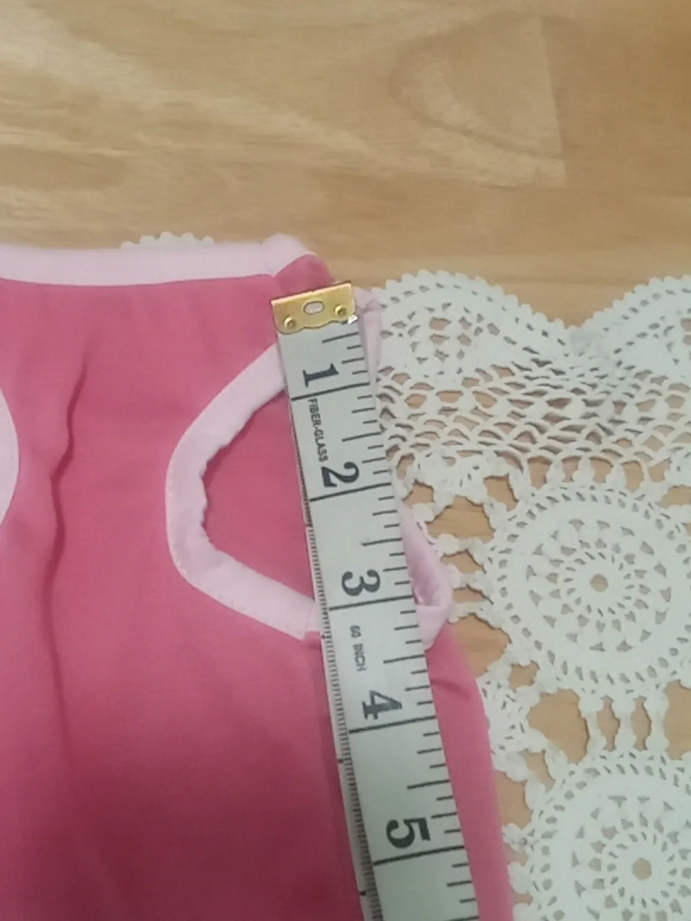 Two nwot female doggie shirts, for teeny tiny dog